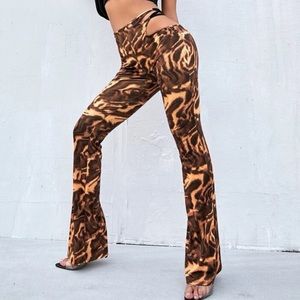 Tie Die Cut Out Pants🤎✨